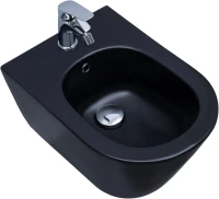 Биде подвесное Aquanet Lake 316464 черное матовое Биде подвесное Aquanet Lake 316464 черное матовое