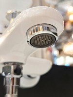 Смеситель для ванны с душем AltroBagno Diretto 0209 Bi белый