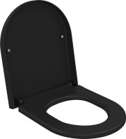 Унитаз подвесной BOCCHI Venezia 1295-004-0129 черный матовый, с крышкой A0302-004 с микролифтом