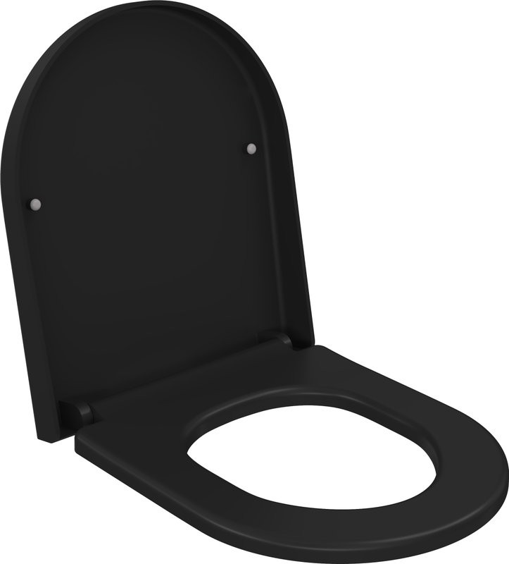 Унитаз подвесной BOCCHI Venezia 1295-004-0129 черный матовый, с крышкой A0302-004 с микролифтом