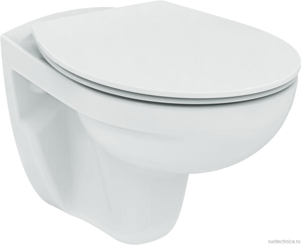 Унитаз подвесной Ideal Standard Tirso R034301 безободковый, с микролифтом