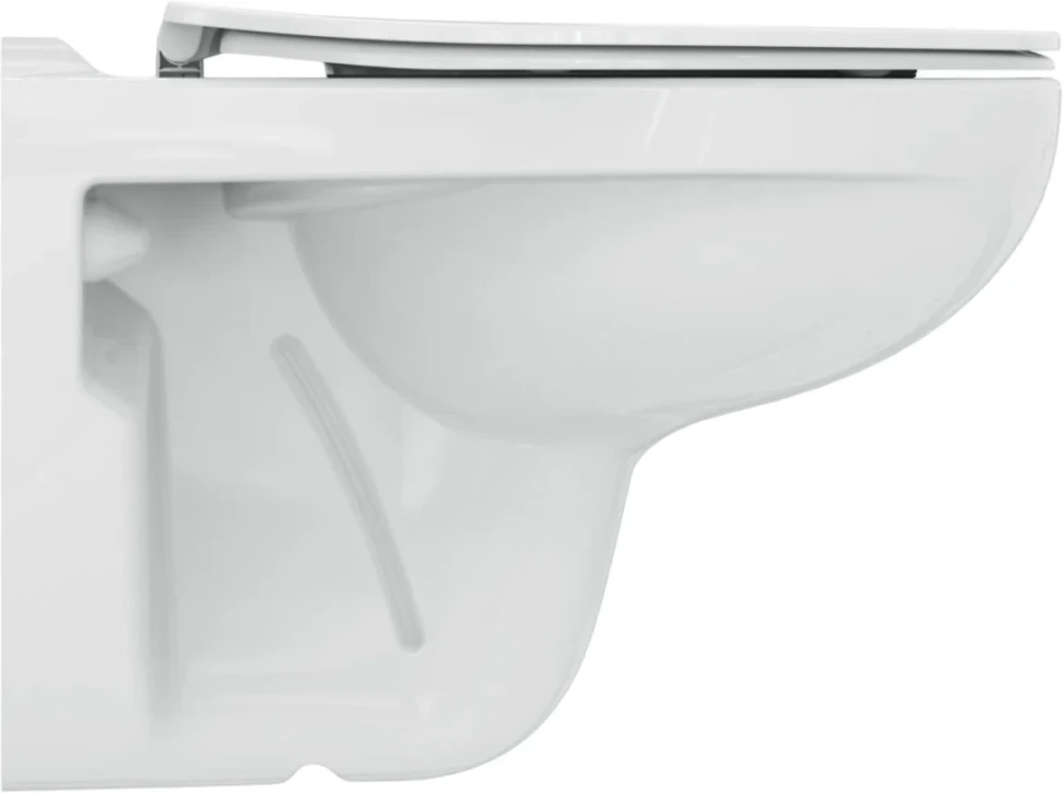 Унитаз подвесной Ideal Standard Tirso R034301 безободковый, с микролифтом