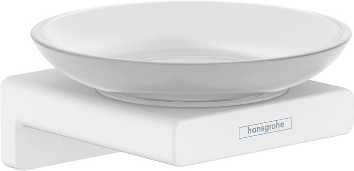Мыльница Hansgrohe AddStoris 41746700 матовый белый