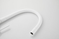 Смеситель для кухни BELZ B814 B76814-8 с гибким изливом, белый