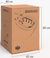 Унитаз подвесной Berges Floe S 082134 безободковый, с микролифтом