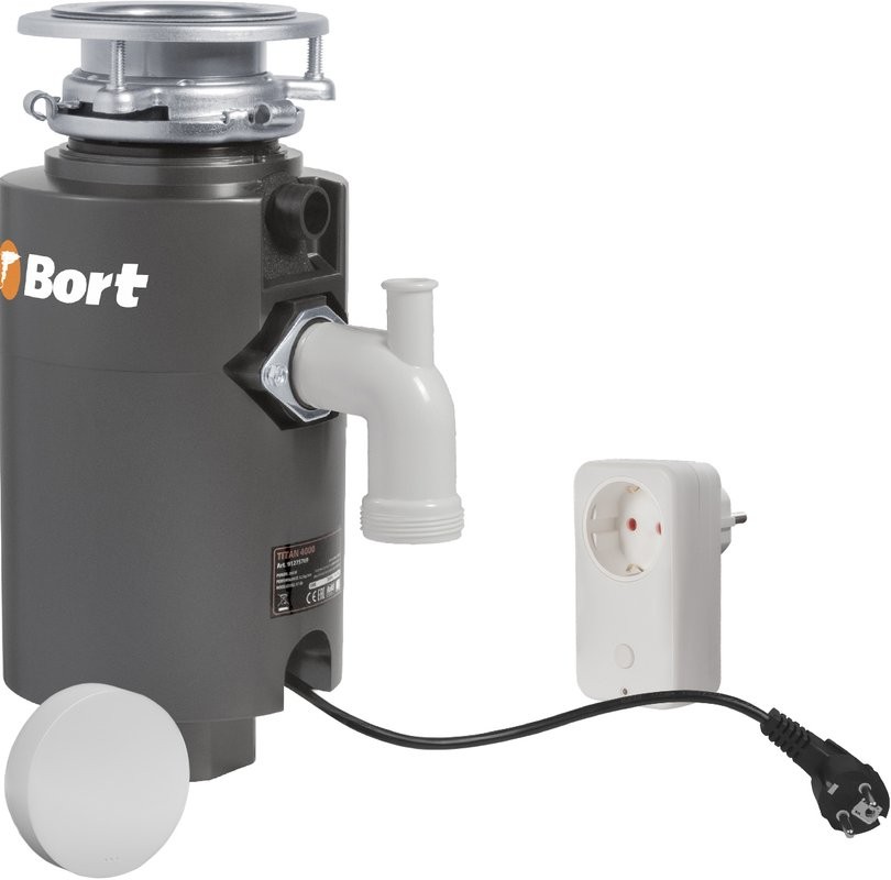 Измельчитель отходов Bort Titan 4000 Control + жидкое мыло