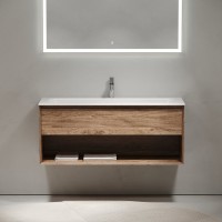 Тумба с раковиной Sancos Marmi 1.0 120 дуб чарльстон