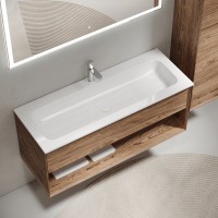 Тумба с раковиной Sancos Marmi 1.0 120 дуб чарльстон