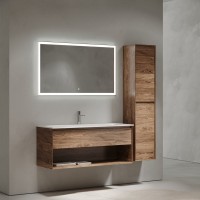 Тумба с раковиной Sancos Marmi 1.0 120 дуб чарльстон