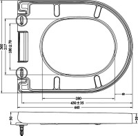 Унитаз-компакт напольный BelBagno Sfera-r BB2141CPR безободковый, крышка BB865SC с микролифтом, бачок BB2141T
