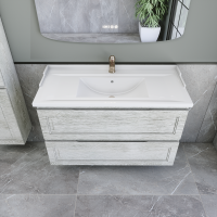 Тумба с раковиной Caprigo Wales 100 белый клен Тумба с раковиной Caprigo Wales 100 белый клен