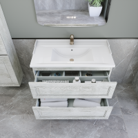 Тумба с раковиной Caprigo Wales 100 белый клен Тумба с раковиной Caprigo Wales 100 белый клен