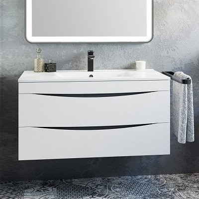 Тумба под раковину IDDIS Cloud 100 подвесная