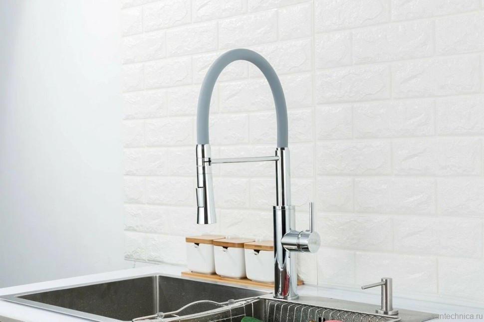 Смеситель для кухни Frap F4452-6 хром