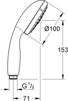 Душевая лейка Grohe Tempesta New 28261002