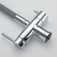 Смеситель для кухни Gappo G4398-30 с гибким изливом, хром