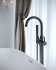 Напольный смеситель для ванны с душем Timo Saona 2310/03Y-CR черный
