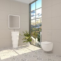 Унитаз подвесной Weltwasser WW Merzbach 041 XL GL-WT безободковый, с микролифтом, белый глянец