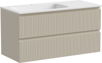 Тумба под раковину Sancos Snob T 100, L, beige soft
