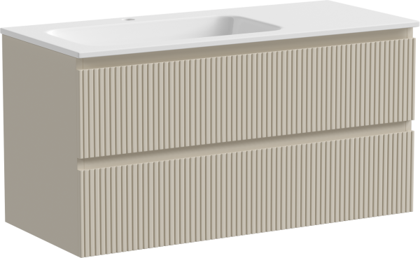 Тумба под раковину Sancos Snob T 100, L, beige soft