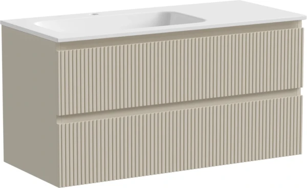 Тумба под раковину Sancos Snob T 100, L, beige soft