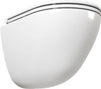 Унитаз подвесной Bauedge Bau Dream Hurricane 5 Inclosed безободковый, с микролифтом