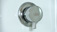 Душевая кабина Timo Lux T-7790 с высоким поддоном, с сиденьем