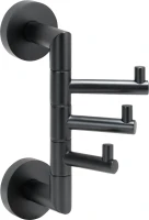 Крючок Bemeta Dark 104206070 поворотный Крючок Bemeta Dark 104206070 поворотный