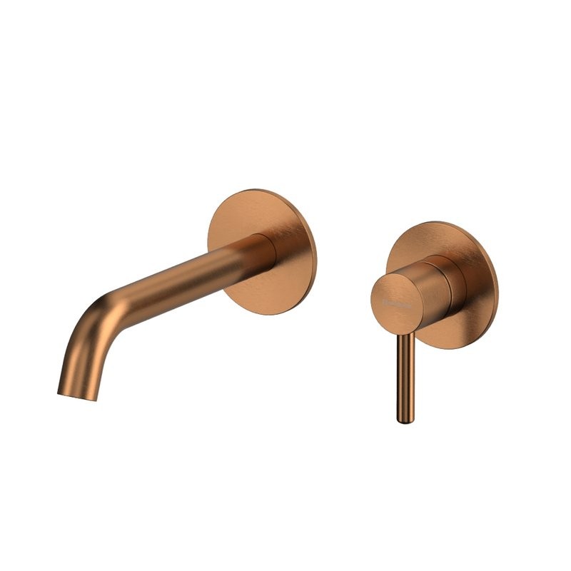 Смеситель для раковины WHITECROSS 2-Y1225CPB брашированная медь