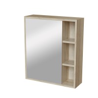 Зеркальный шкаф "МИЛТОН-60" Дуб сонома (ЛДСП)