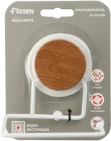 Держатель туалетной бумаги Fixsen Magic White FX-47010B без крышки