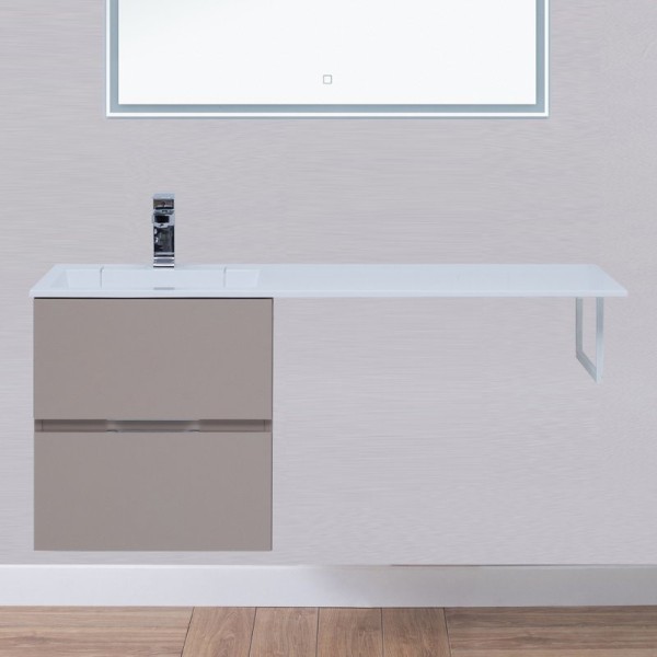 Тумба под раковину Aquanet Алвита 48 капучино