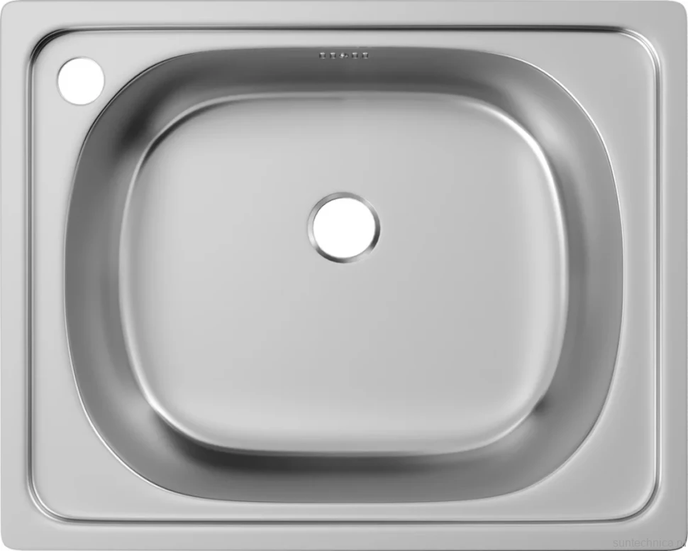 Мойка кухонная Domaci Равенна Ssik DCL 500*400 (6) 1T отверстие под смеситель слева