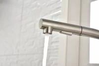 Смеситель для кухни Paulmark Neo Ne214419-BS брашированная сталь