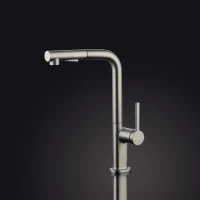 Смеситель для кухни Paulmark Neo Ne214419-BS брашированная сталь