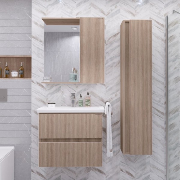 Мебель для ванной комнаты Grossman Юнит 70 подвесная, кадена вуд