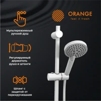 Душевая стойка Orange Karl Karl M05-932w белая