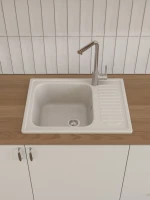 Мойка кухонная Domaci Болонья М-15-003 бежевая