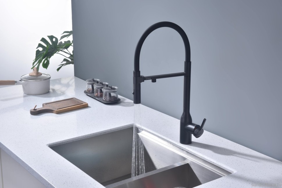 Смеситель для кухни Paulmark Magneto One Ma213188-AN антрацит