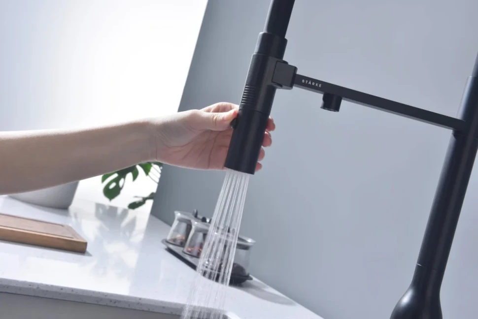 Смеситель для кухни Paulmark Magneto One Ma213188-AN антрацит
