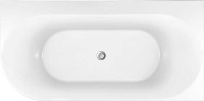 Акриловая ванна Allen Brau Priority 4 R, 170x78, белая