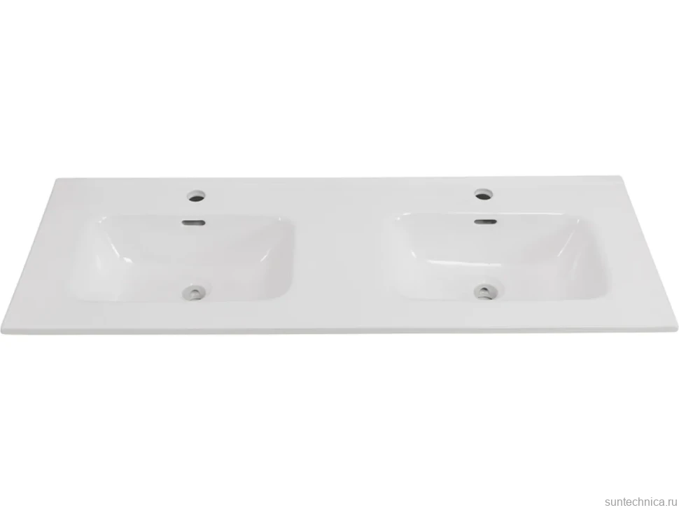 Тумба с раковиной BelBagno Kraft 120 для двоих, 4 ящика, rovere galifax bianco