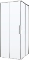 Душевой уголок Vincea Ultima VSS-7UL8080CL 80х80 см, профиль хром, стекло прозрачное