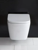 Комплект Унитаз подвесной BelBagno Albano + Крышка BB120SC с микролифтом + Инсталляция Geberit Duofix Delta 458.149.21.1 с кнопкой смыва, хром + Звукоизоляция