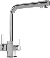 Комплект Мойка Zorg Inox R 5951 + Смеситель MEGA Life MG-TK06 хром