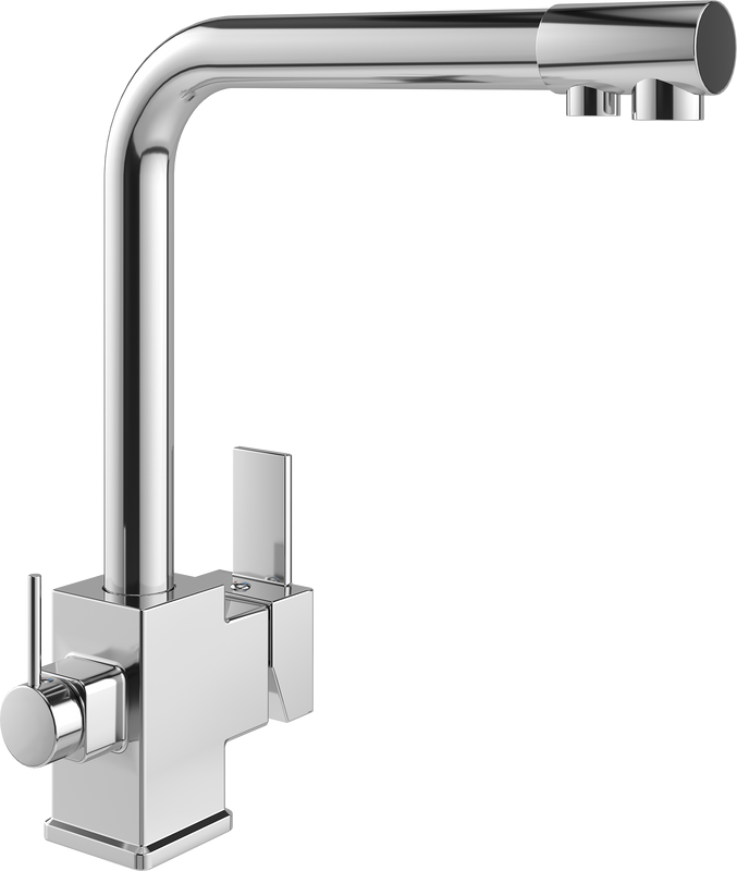 Комплект Мойка Zorg Inox R 5951 + Смеситель MEGA Life MG-TK06 хром