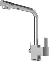 Комплект Мойка Zorg Inox R 5951 + Смеситель MEGA Life MG-TK06 хром