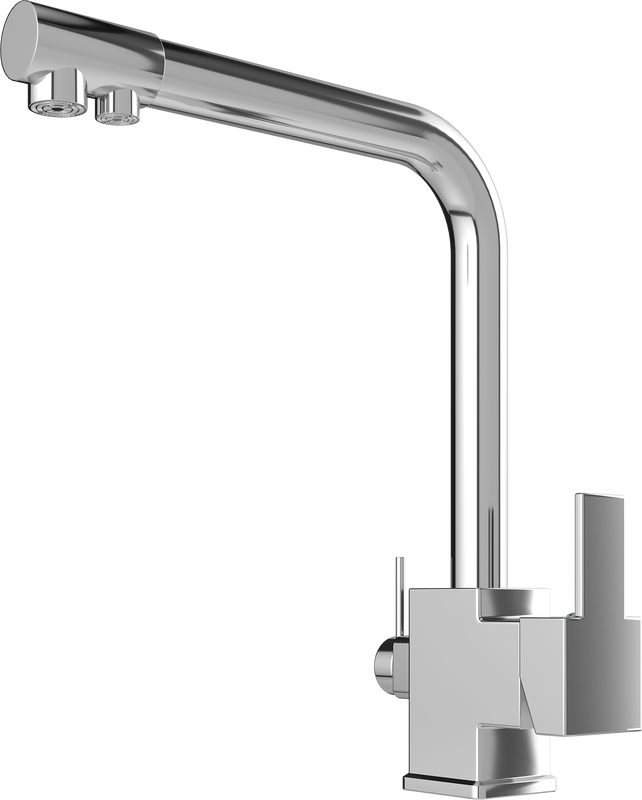 Комплект Мойка Zorg Inox R 5951 + Смеситель MEGA Life MG-TK06 хром