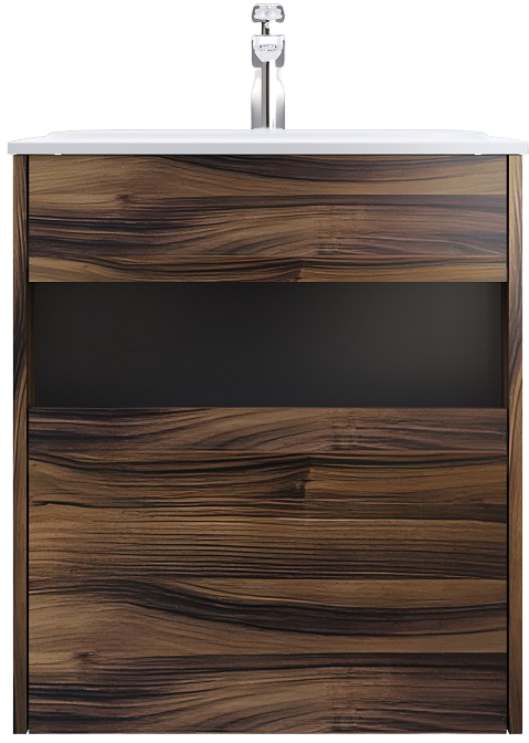 Тумба под раковину со столешницей AM.PM Func 60 дуб крафт