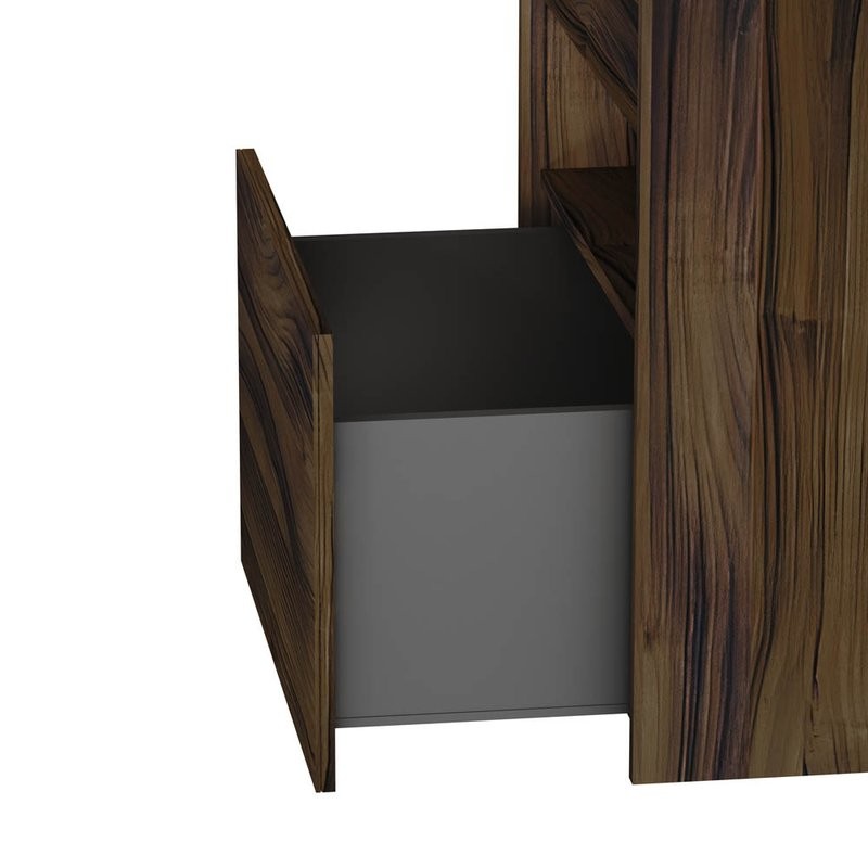 Тумба под раковину со столешницей AM.PM Func 60 дуб крафт